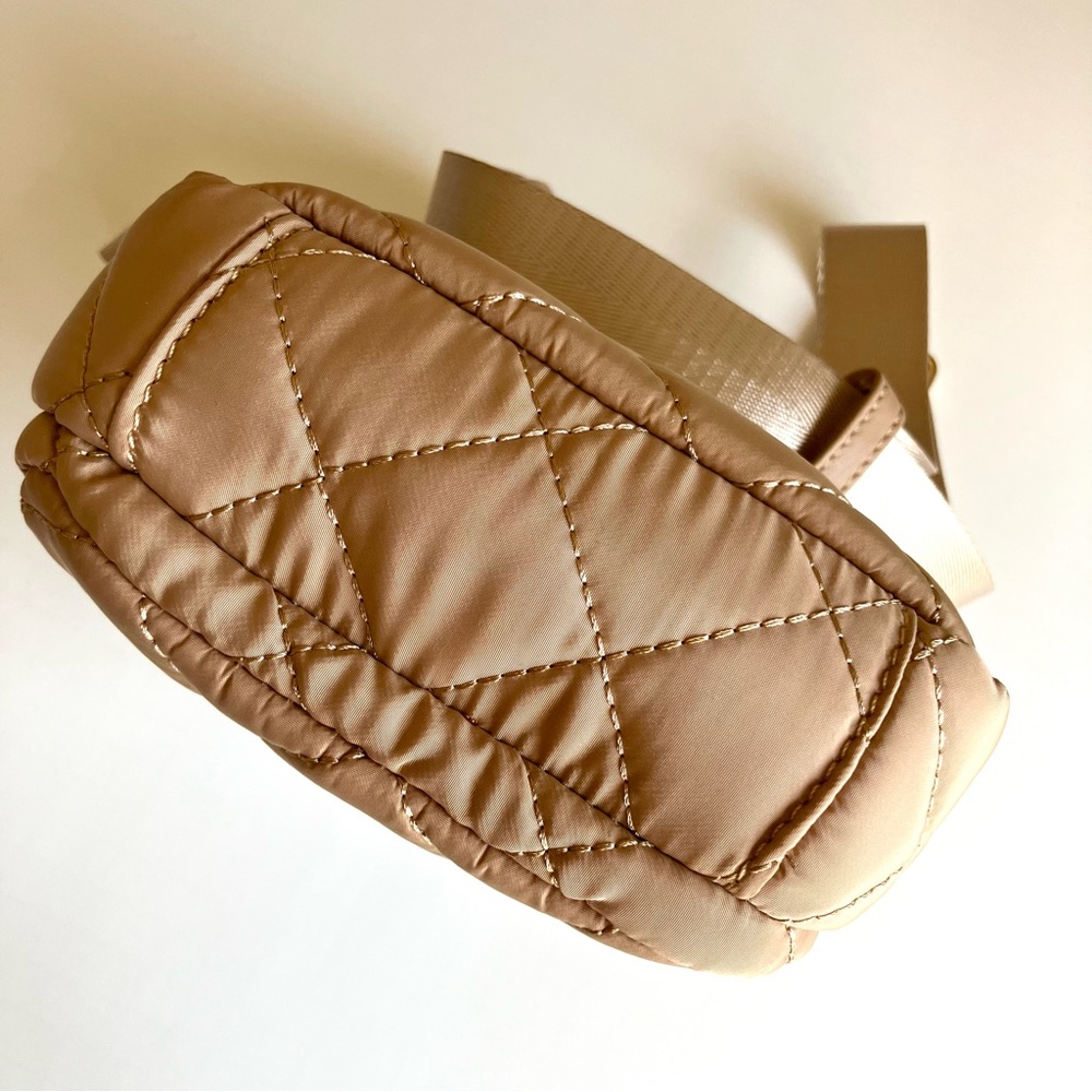 NWT La Miel Beige Crossbody Bag - Puffer Design - Picture 6 of 13